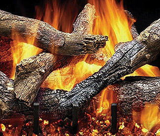Outdoor Fireside Grand Oak Gas Log Set