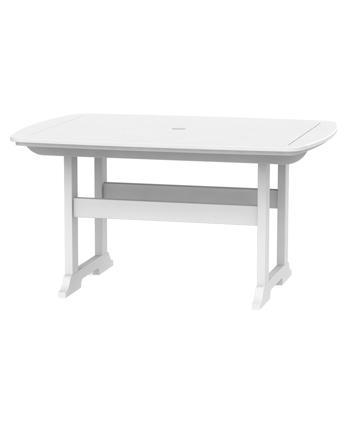 White modern standing desk with an adjustable height feature and a sleek tabletop, set against a fireplace.
