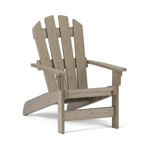 Adirondack kids chair by Breezesta with coastal style made from recycled poly in 20 color options perfect for your child