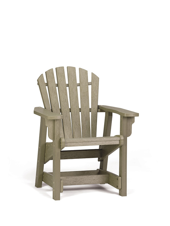 Coastal Dining Chair by Breezesta outdoor furniture collection made from recycled poly in a variety of color options