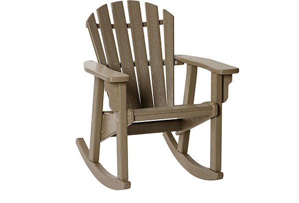 Coastal Rocker by Breezesta outdoor furniture collection made from recycled poly in a variety of color options